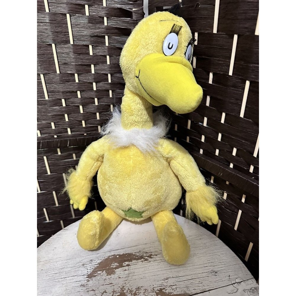 Dr. Seuss Yellow Sneeches plush Green Star‎ Belly Kohls Cares for Kids